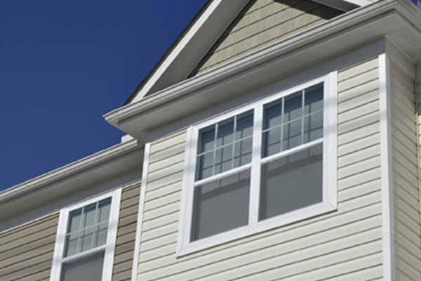 durable polyvinyl chloride siding used in building and construction