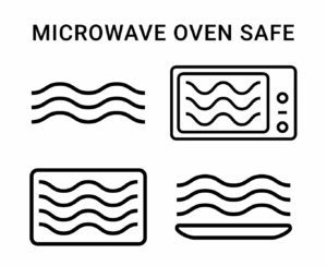 Microwave safe symbols defined