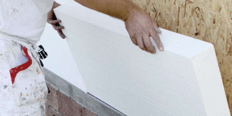 Foam insulation used in building and construction