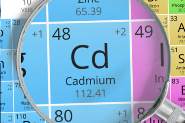 elemento cadmio en la tabla periódica