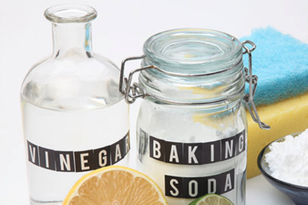 vinegar and baking soda