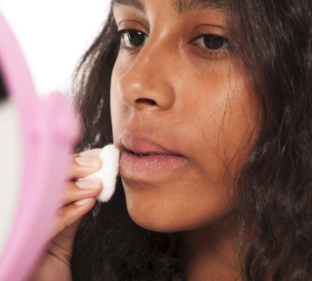 eliminación de maquillaje