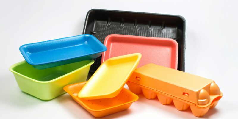 polystyrene food containers