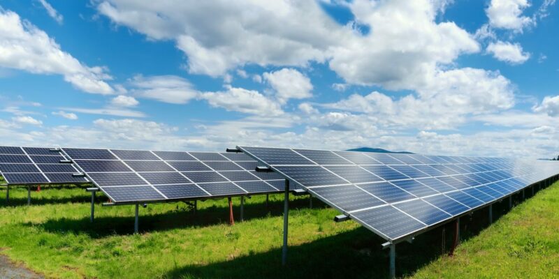 Photocells in Solar Farm