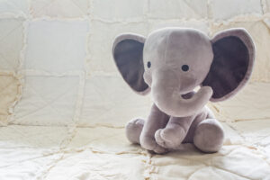 elefante de peluche